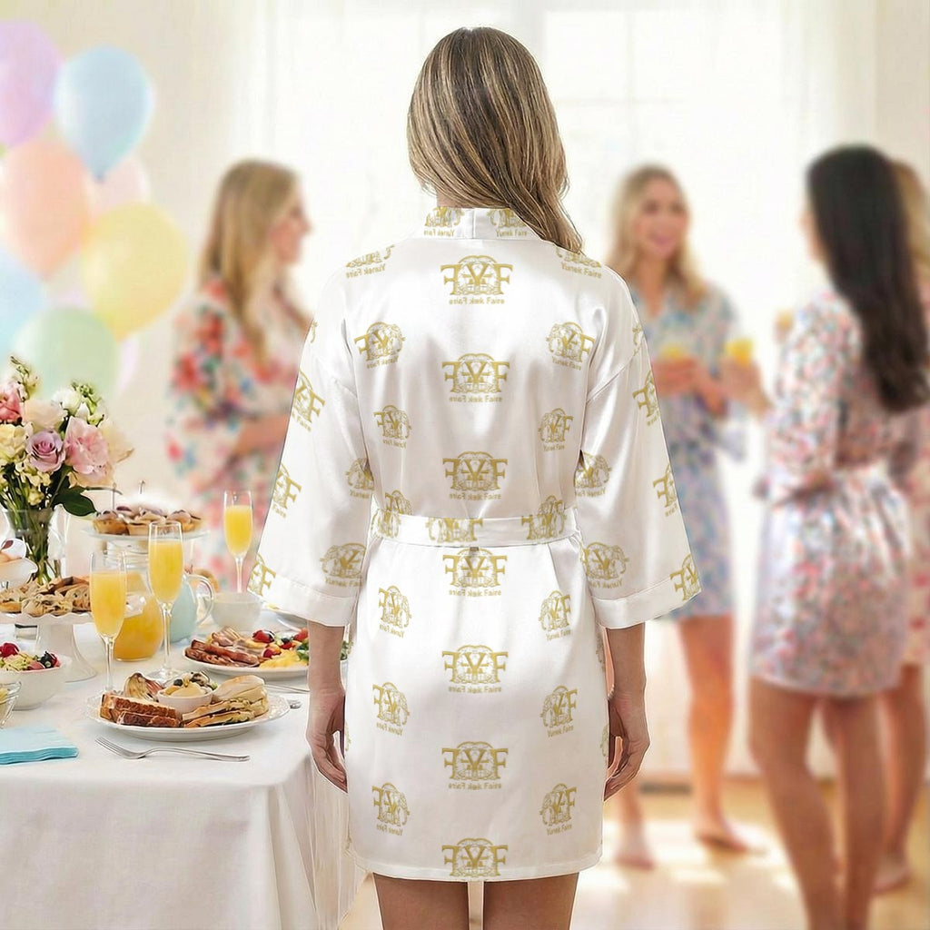 Women's Satin Wedding Robe