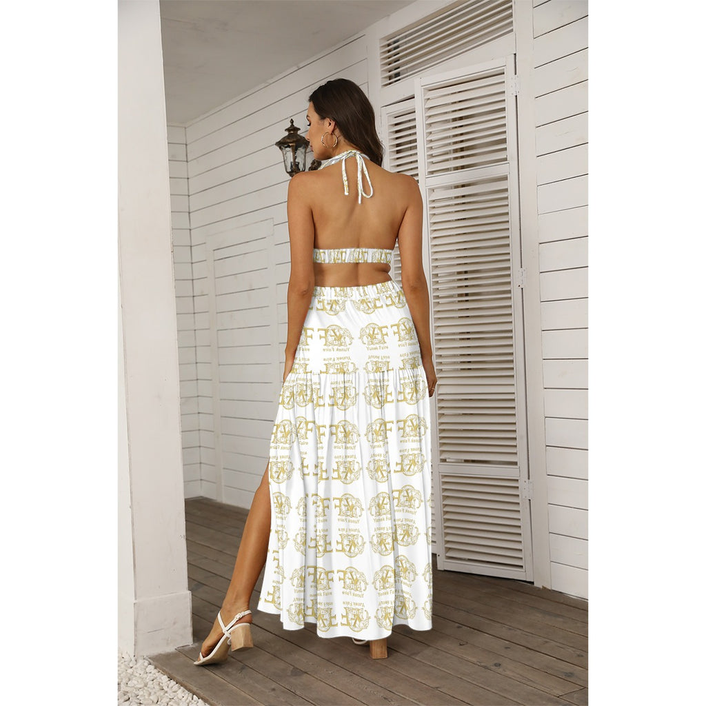 Women's Tie Back Wrap Dress