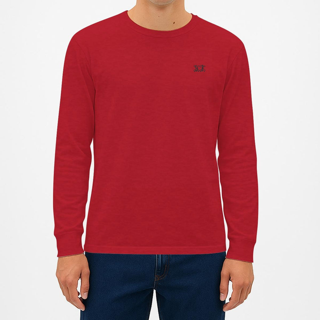 Men’s Long Sleeve T-Shirt For The USA|180GSM Double DTF