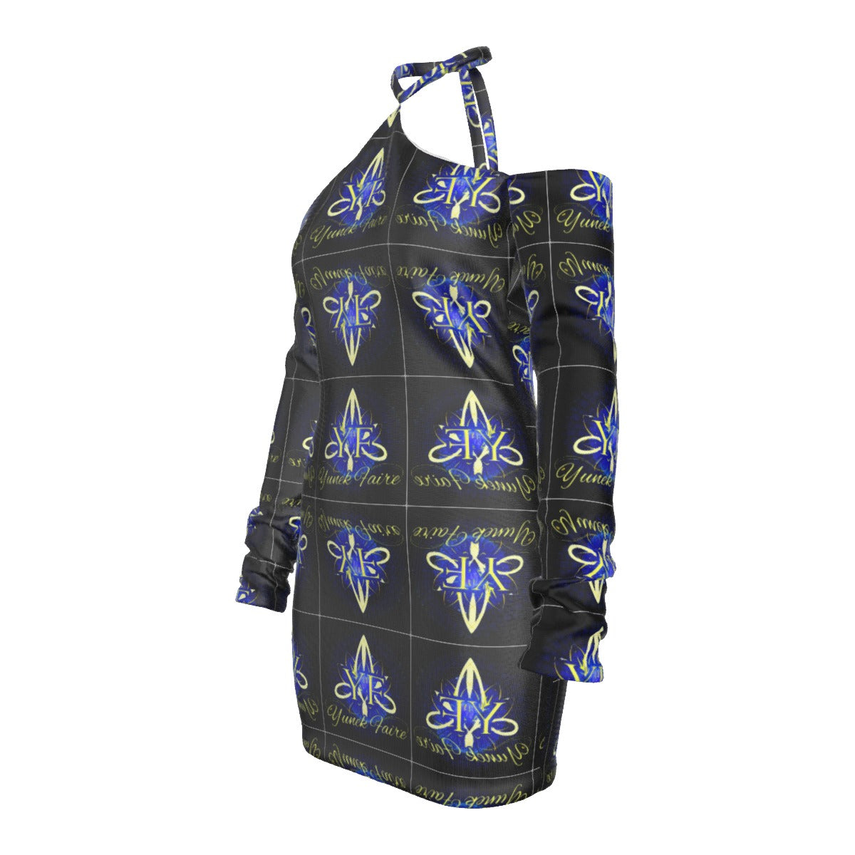 Women's Halter Lace-up Dress