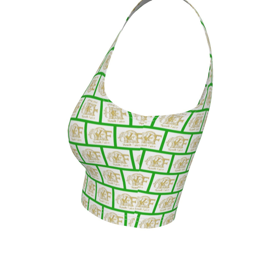 Women's One-Shoulder Cropped Top