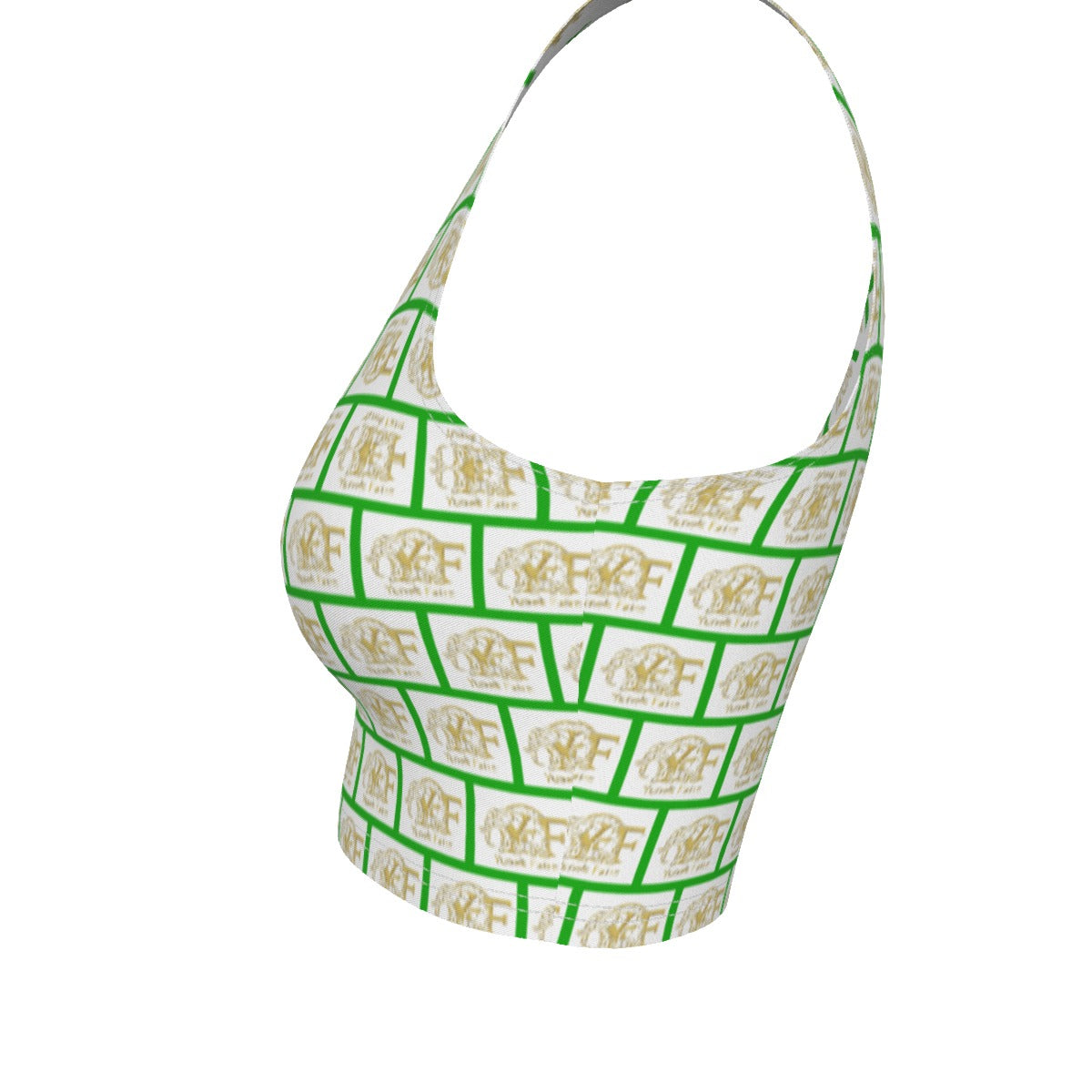 Women's One-Shoulder Cropped Top