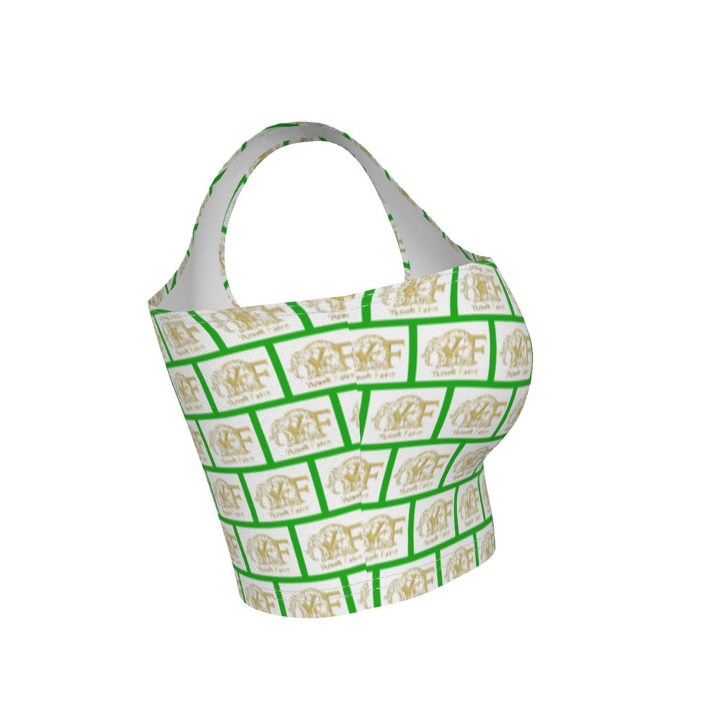 Women's One-Shoulder Cropped Top